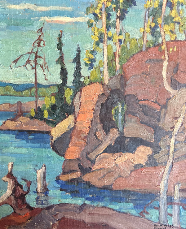 Joe Lake - One July Day 1932 by Ruth Marion Douet Dingle (1908-1980)