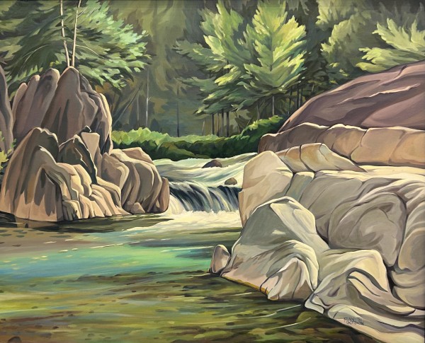 August - Cameron Creek by Kenneth Gordon
