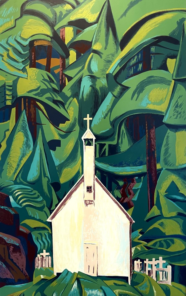 Indian Church (Church at Yoquot Village) by Emily Carr