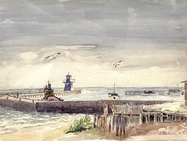 Gimli Harbour by Arthur Beech