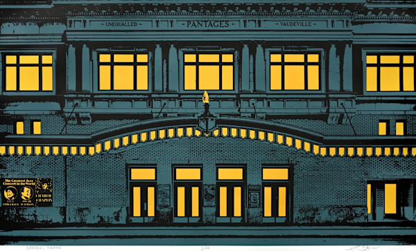 Pantages Theatre by Eric Ouimet