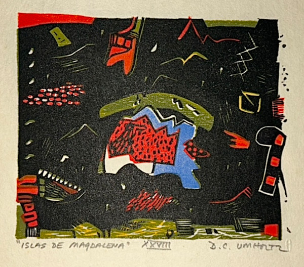 Islas de Maqdalena by David (D.C.) Umholtz (1943-2014)