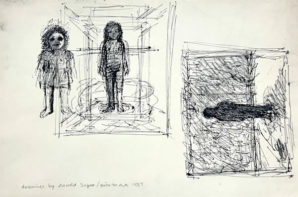 Drawings by Arnold Saper (1933-2019)