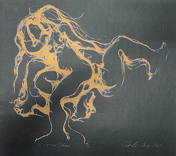 “The Lovers (Three) - 1969 by Kelly Clark (1935-1995)
