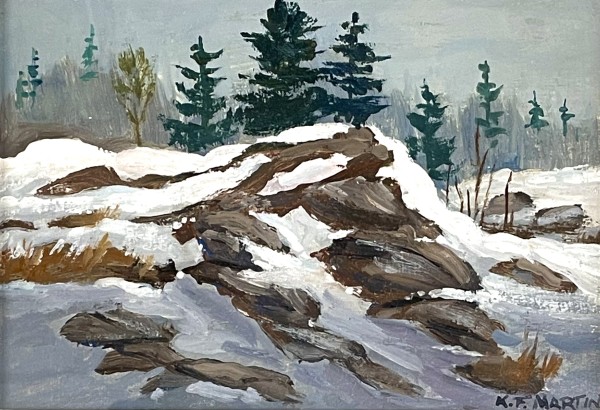 Manitoba Winter / Whiteshell by Kenneth Martin