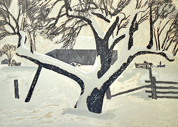 The Snow Storm by Thoreau MacDonald