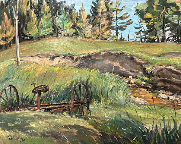 The Stream in July by Kenneth Gordon