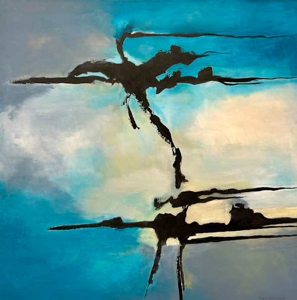 Turquoise Wonder by Suzanne Barrow (1951-2025), Image 1.