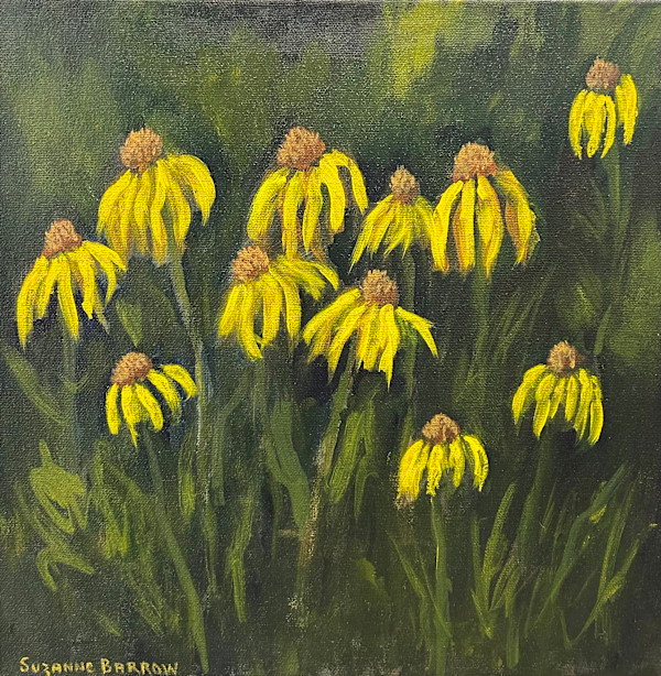 Friends in the Garden by Suzanne Barrow (1951-2025)