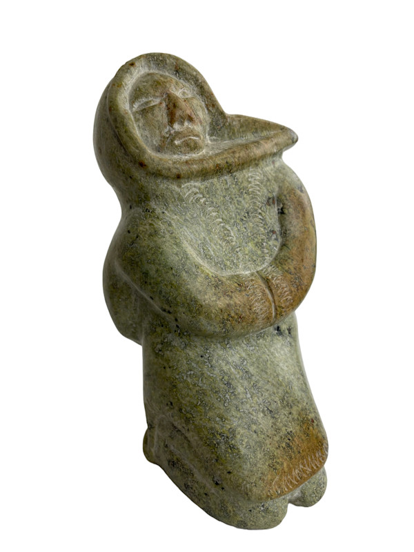 Woman Kneeling by Nuyaliaq Qimirpik