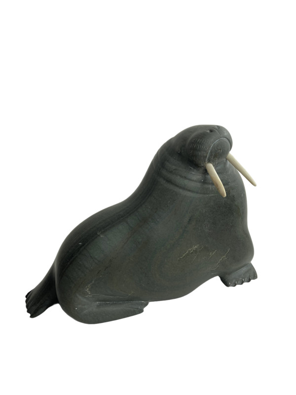 Soapstone Sculpture by Johnny Kavik