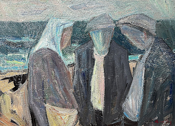 Three Fisherman by Carl Berndtsson (1902-1983), Image 3.