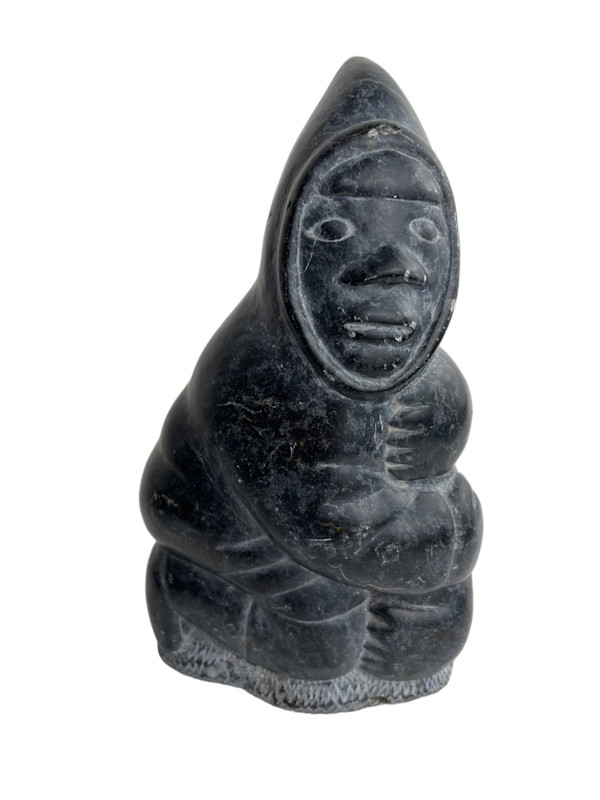 Soapstone Sculpture by Isa Kasudluak (1917-1998)