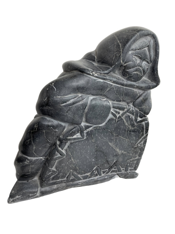 Soapstone Sculpture by Paulosie Kasudluak