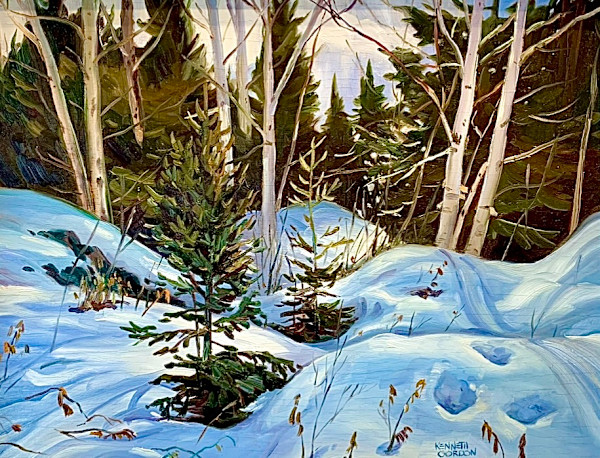 Footprints in Snow by Kenneth Gordon, Image 2.