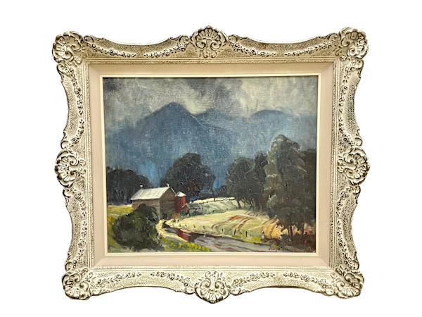 Farm Scene by Georgie Maud Roberta Wilcox