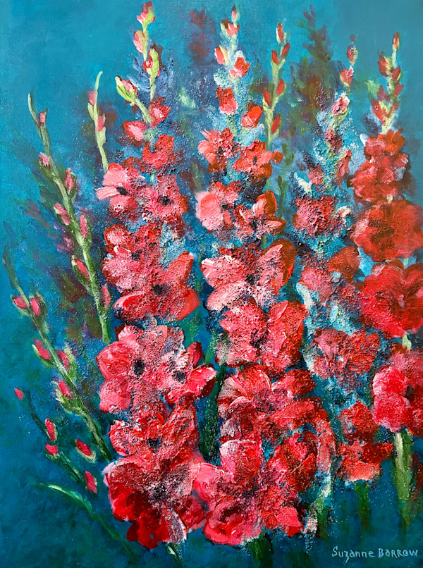 Gladioli by Suzanne Barrow (1951-2025), Image 1.