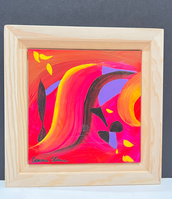 A Few Yellow Leaves by Connie Sloma Artist