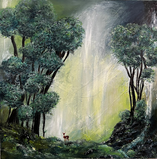 Alone But Not Afraid by Connie Sloma Artist