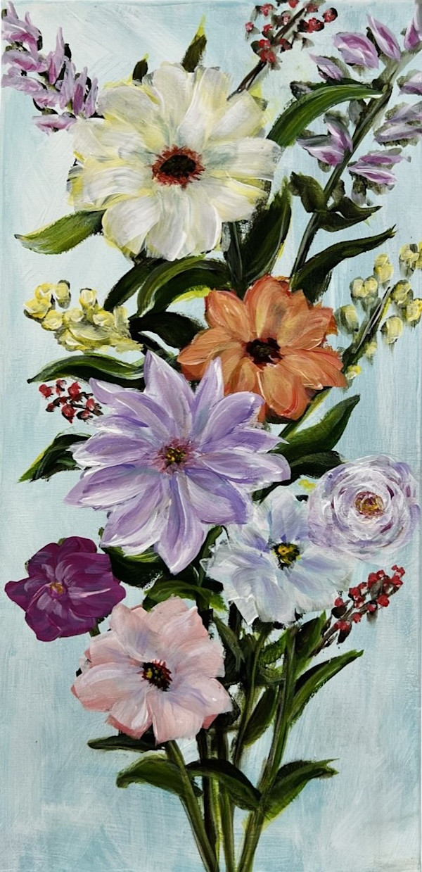 Flower Joy by Connie Sloma Artist