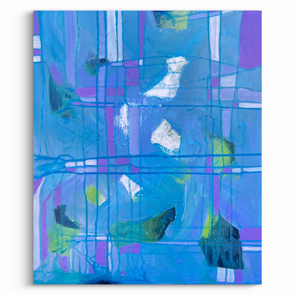 Vacation Memories from a Map by Connie Sloma Artist