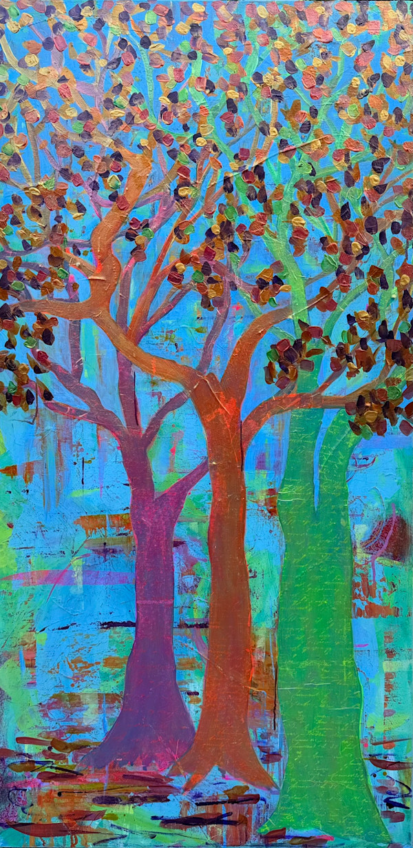 The Sparkling Trees by Connie Sloma Artist, Image 1.