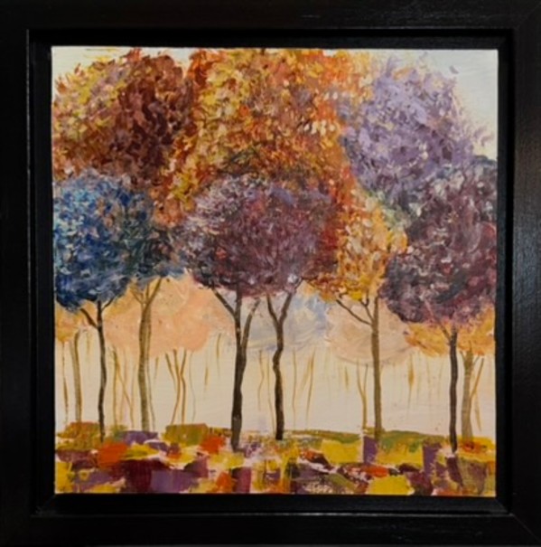 Happy Trees by Connie Sloma Artist, Image 1.