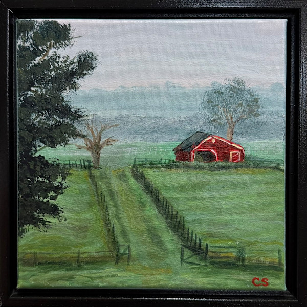 Morning Dew on the Farm by Connie Sloma Artist, Image 1.
