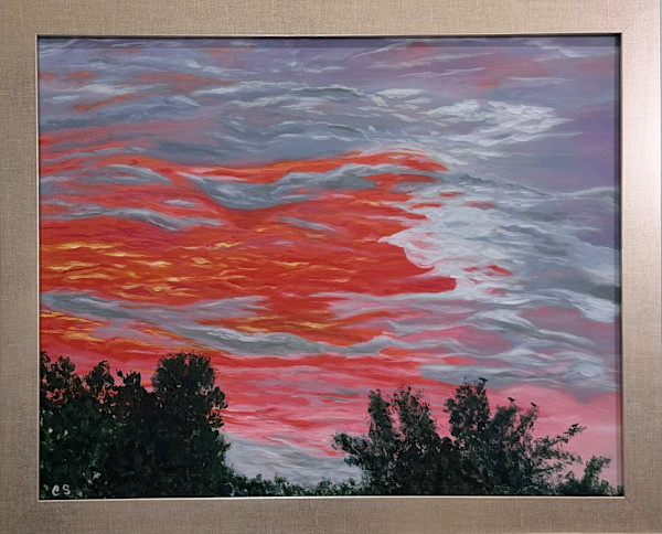 Morning Sunrise-1 by Connie Sloma Artist, Image 1.