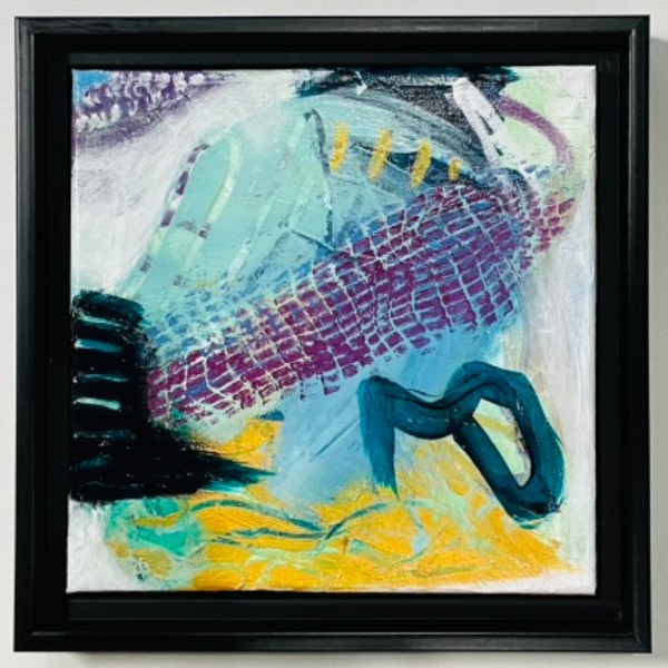 Safety Net Over Water by Connie Sloma Artist, Image 1.