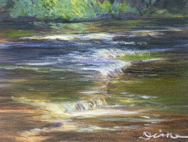 Dynamic study New River NC September 2025 by Diane Gore