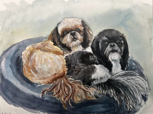 Cara's Pups (moms) by Amy DeVane