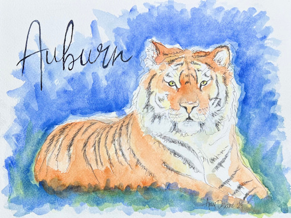 Tiger Auburn by Amy DeVane