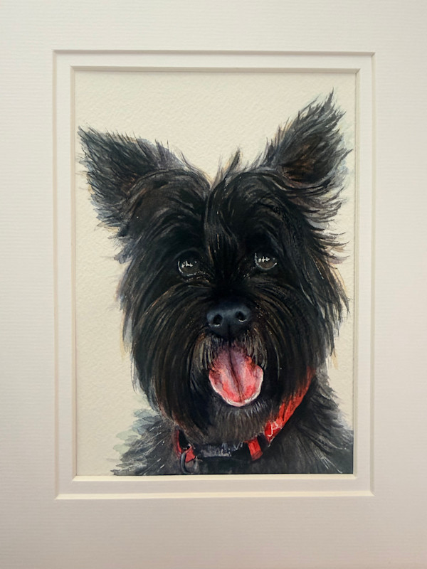 Dix 5x7 Pup by Amy DeVane