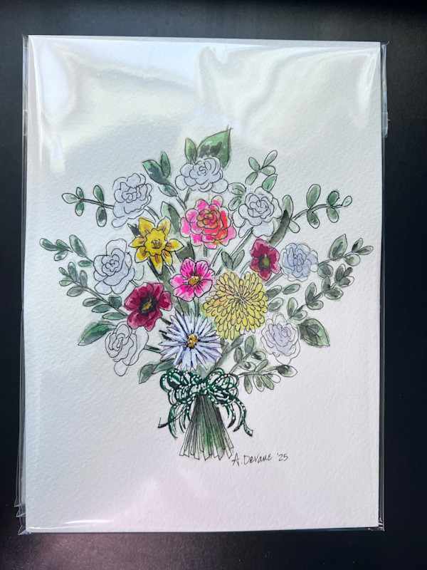 Floral Bouquets (7) 5x7 by Amy DeVane