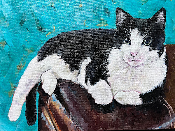 Portrait of Violet by Amy DeVane