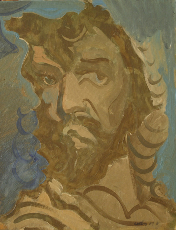 Title Unknown Self Portrait by Harvey Cellini Parks