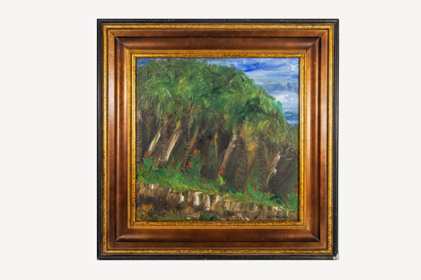 Unknown (Landscape with Palm Trees) by Alfred Maurer