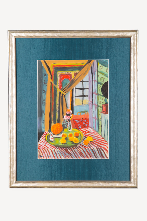 Interior with Phonograph by Henri Matisse