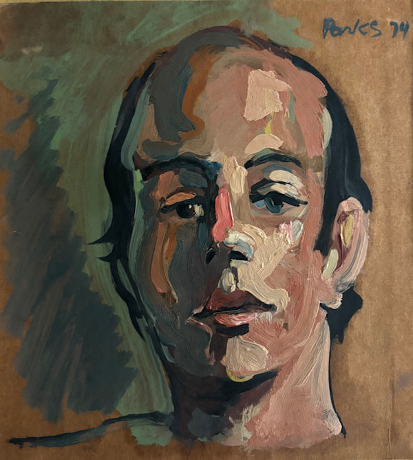 Title Unknown Self Portrait by Harvey Cellini Parks