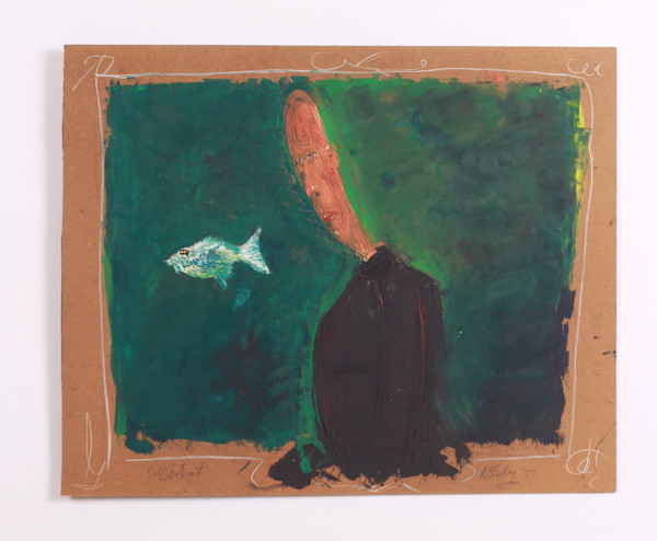 Title Unknown Self Portrait by Brian Lahey