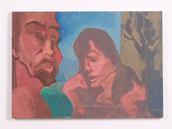 Self Portrait with Girlfriend by Harvey Cellini Parks