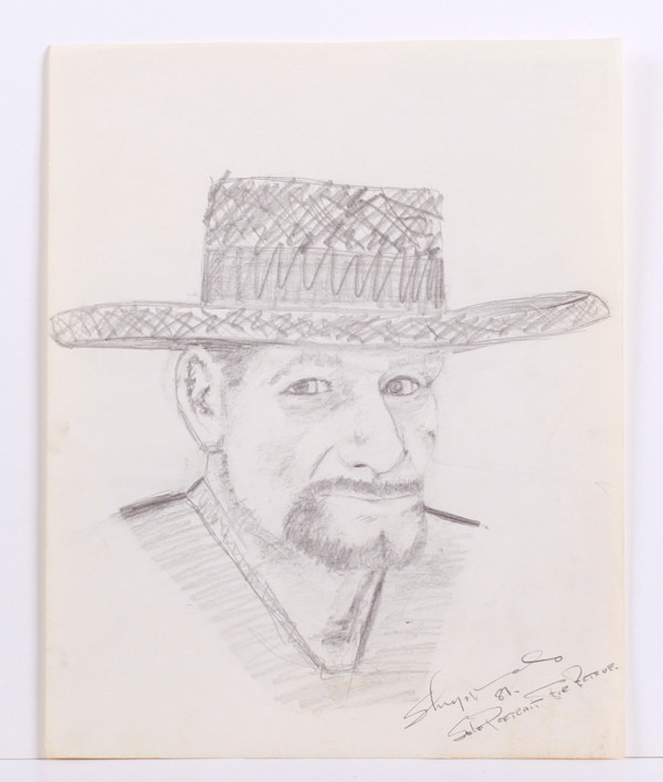 Man With Hat by William "Bill" Sheppard