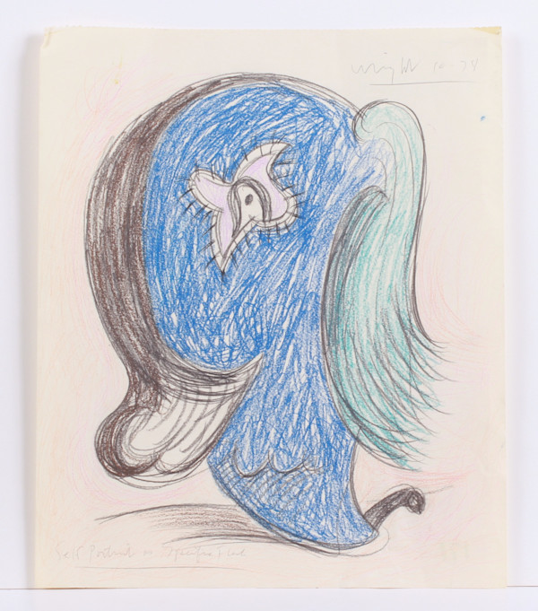 Self Portrait in Specific Flesh 3 by David Wright