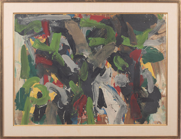Untitled Abstract Composition by Jean Paul Riopelle