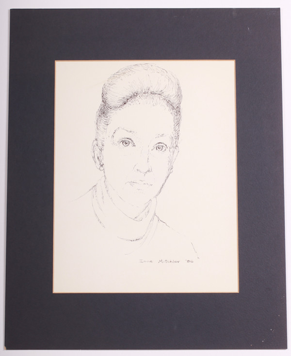 Title Unknown Self Portrait by Ione Mutchler