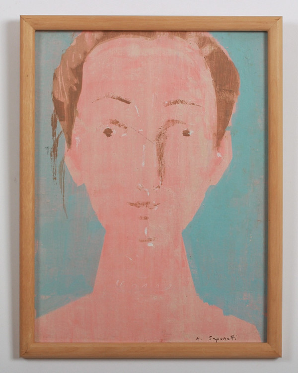 Title Unknown Self-Portrait by Anne Saporetti