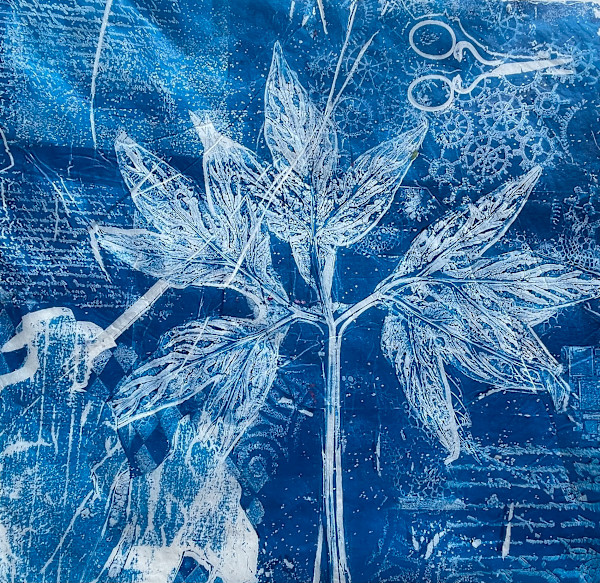 Paniolo with Pia (Arrowroot) by Kathleen Abood