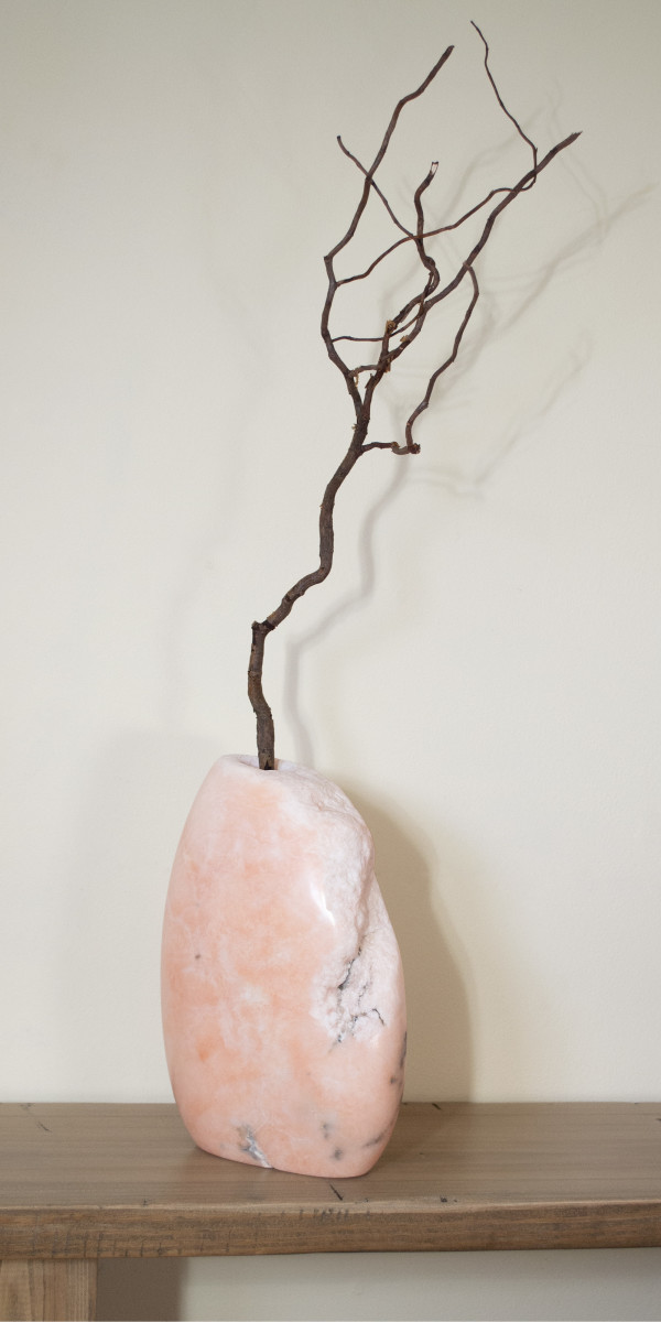 Pink Waterfall Vase by Owen David