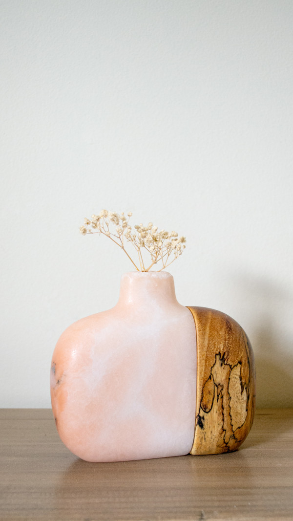 Utah Pink Bud Vase III by Owen David
